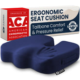 5 STARS UNITED coussin face avant montrant la découpe en U et confort ergonomique