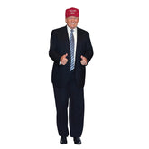 aahs!! Engraving découpe Trump face entière, attire les photos amusantes