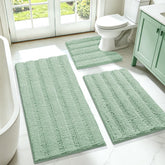ACCUMTEK ensemble 3 pièces vert sauge posé devant salle de bain pour confort