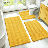 ACCUMTEK ensemble de tapis de bain vue avant offrant confort et style