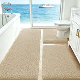 ACCUMTEK tapis devant baignoire moelleux offrant confort instantané