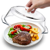 ACEPRUT vue frontale du couvercle en verre, protection anti-éclaboussures