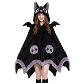 ADKBO cape chauve-souris devant montrant le design ludique et coverage chaleureux