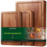ADMKERS planche acacia face avant design durable et finition lisse