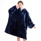 Aemicion devant du sweat couverture montrant coupe ample et confort
