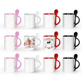 AGH mug face avant pack montrant design prêt à sublimer