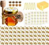 Ahhute bocal hexagonal vue avant, présentation élégante et réutilisable