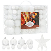 Aitsite emballage avant montrant lot de 100 boules blanches, pratique pour rangement