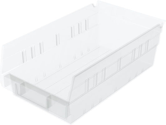 akro-mils face avant emballage montrant le bac transparent et gain de place