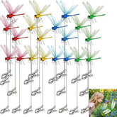 ALBCREHK libellule face produit, décoration colorée pour jardin