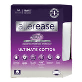 AllerEase protège-matelas zippé face avant montrant couverture complète et confort