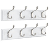 Amada porte‑manteaux face avant blanc, gain d'espace visible