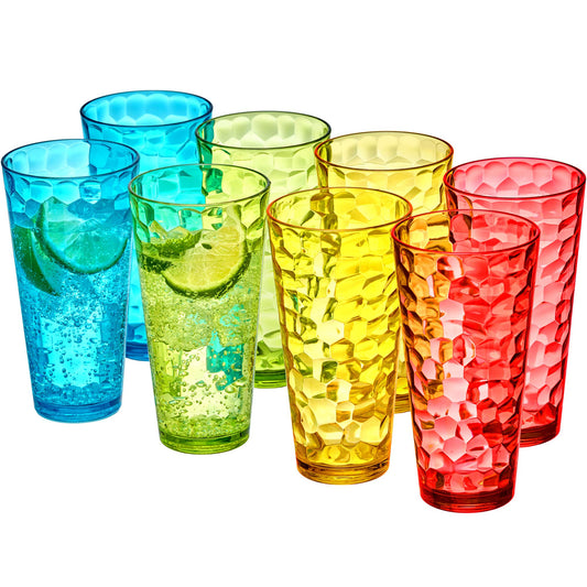 Amazing Abby gobelet face avant montrant design cristallin et couleurs