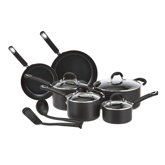 amazon basics vue avant du set complet montrant gain de place