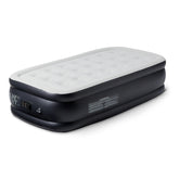 Amazon Basics matelas face avant montrant confort et hauteur accessible