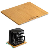 ANBOXIT plateau face avant montrant design en bambou et rangement pratique