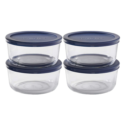 Anchor Hocking contenant face avant montrant design robuste et capacité 7 tasses