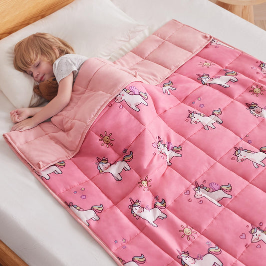 anfie couverture recto motif licorne doux et apaisant