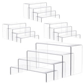 Anglelife emballage ensemble de 16 présentoirs acrylique, vue d'ensemble et contenu