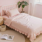 Anluoer housse de couette vue frontale montrant style et confort