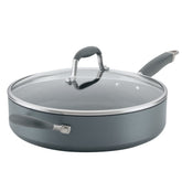 Anolon sauteuse face avant montrant la finition Moonstone et durabilité