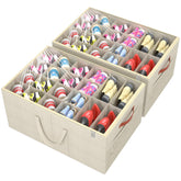 Aokeyee vue avant du pack beige montrant rangement spacieux
