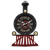AOROTOE horloge locomotive vue avant apportant style rétro