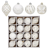Arborus coffret avant montrant 16 boules élégantes et rangement pratique