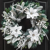 ArcadiaArt couronne de porte face complète, bel impact décoratif extérieur