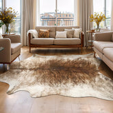 AROGAN tapis devant un sofa apportant chaleur et style western