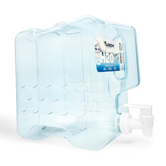 Arrow Home Products vue avant du distributeur montrant la forme compacte et le robinet pratique