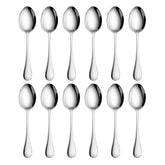 Artaste Rain cuillères face ensemble montrant finition miroir et élégance