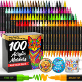 ARTISTRO boîte face montrant 100 couleurs pour personnaliser verres