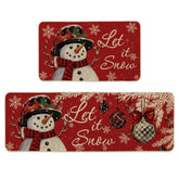 Artoid Mode tapis face avant snowman apportant ambiance hivernale et confort