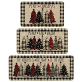 Artoid Mode face avant motif buffalo plaid festif protège sol