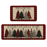 Artoid Mode tapis face avant buffalo rouge apportant style festif et protection