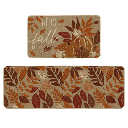 Artoid Mode tapis face avant packaging montrant motif vintage citrouille pour décoration