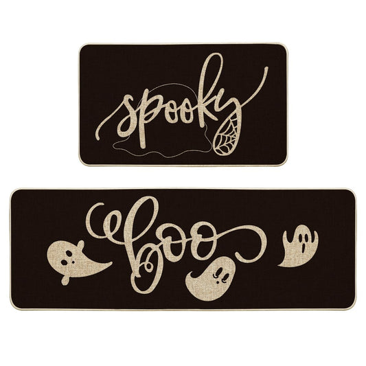 Artoid Mode tapis face avant motif fantômes et toile, apporte ambiance Halloween
