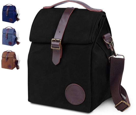 ASEBBO sac devant montrant design vintage et protection thermique