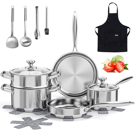 ASKSCICI ensemble face avant montrant toutes les pièces pour organisation cuisine