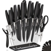 Astercook face avant du set avec bloc transparent montrant gain d'espace