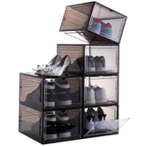 Attelite vue avant transparente montre chaussures rapidement