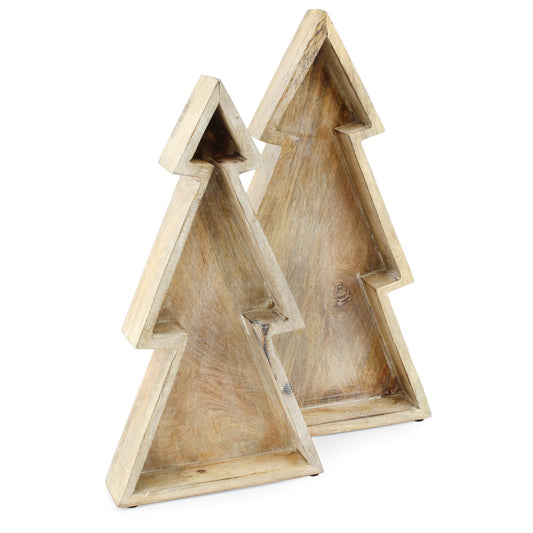 AuldHome Design plateau sapin face décoratif apport chaleureux