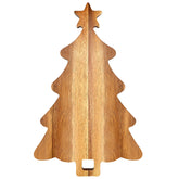 Ayiaren planche sapin face montrant silhouette festive et présentation soignée