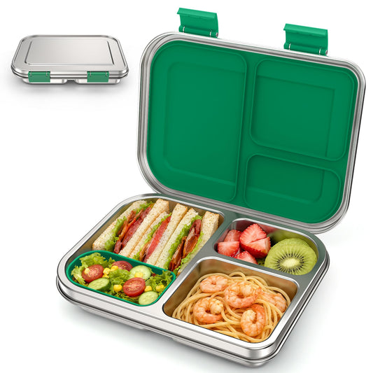 BABHAMNESS boîte bento face avant montrant la fermeture sécurisée et robustesse
