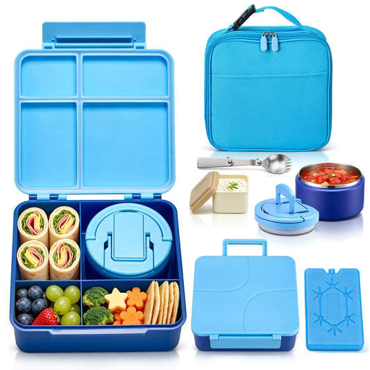 BABHAMNESS boîte bento fermée montrant la fermeture sécurisée et étanche