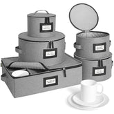 BALEINE coffret rigide gris montrant protection et design pratique
