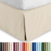 Bare Home jupe de lit face offrant un rendu soigné et élégant