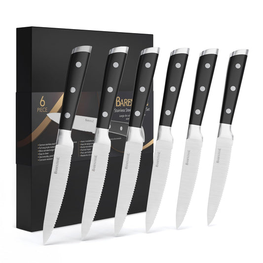 Barenthal coffret face montrant six couteaux élégants et prêt à offrir