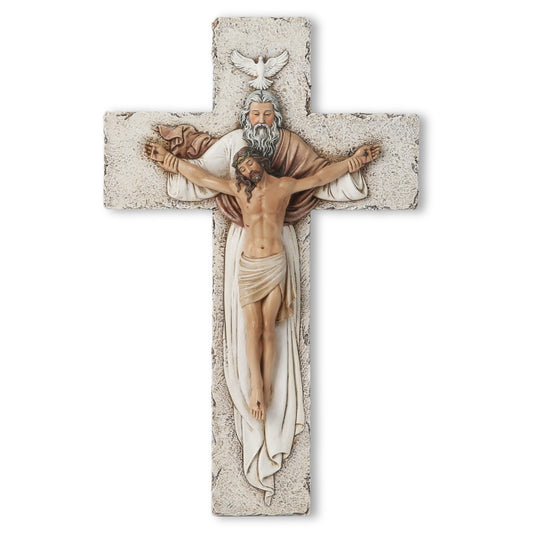 BC BUILDCLASSIC crucifix face avant montrant la posture du Christ, apporte focalisation spirituelle